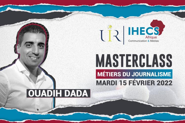 MasterClass Métiers du Journalisme